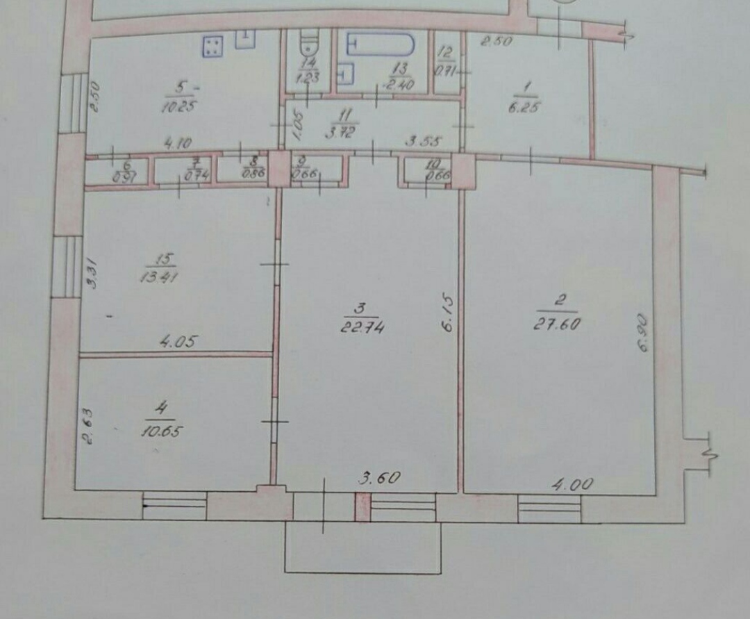 Купить Квартира 4 к. пл. Перемоги