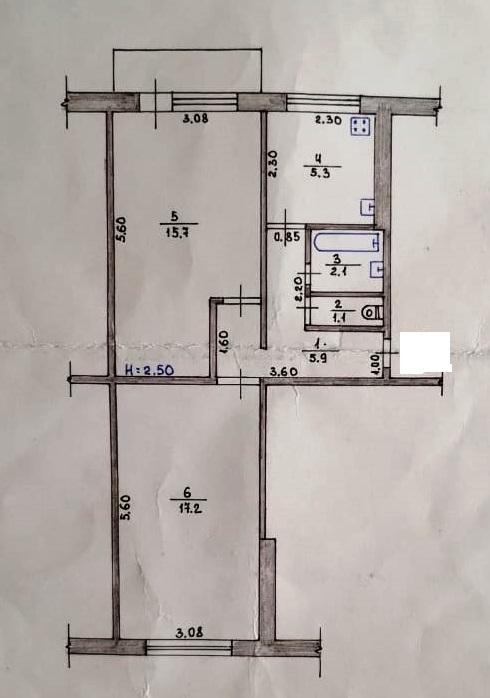 Купить Квартира 2 к. Перемоги 