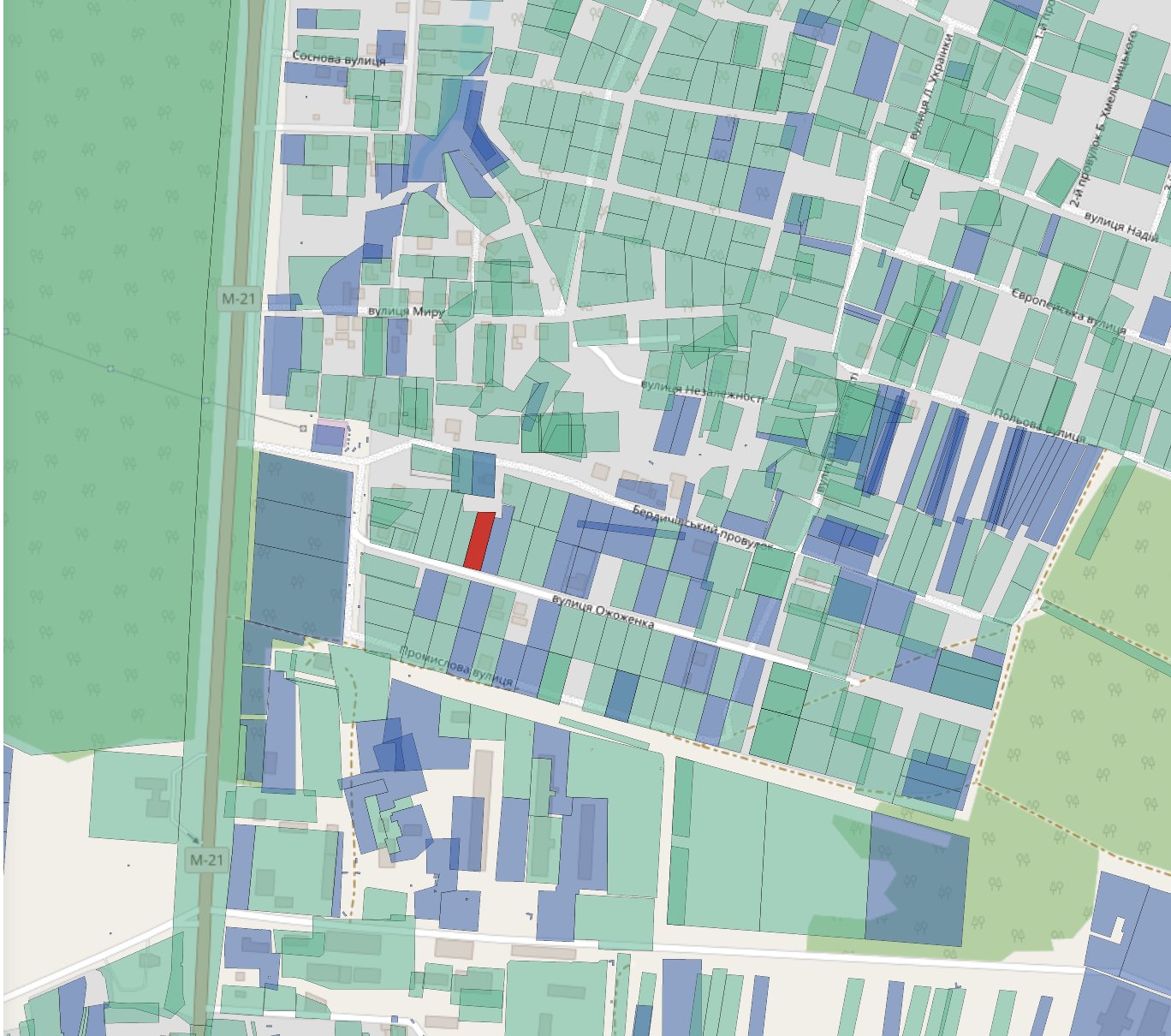 Купить Ділянка  13 сот. Ожоженка 