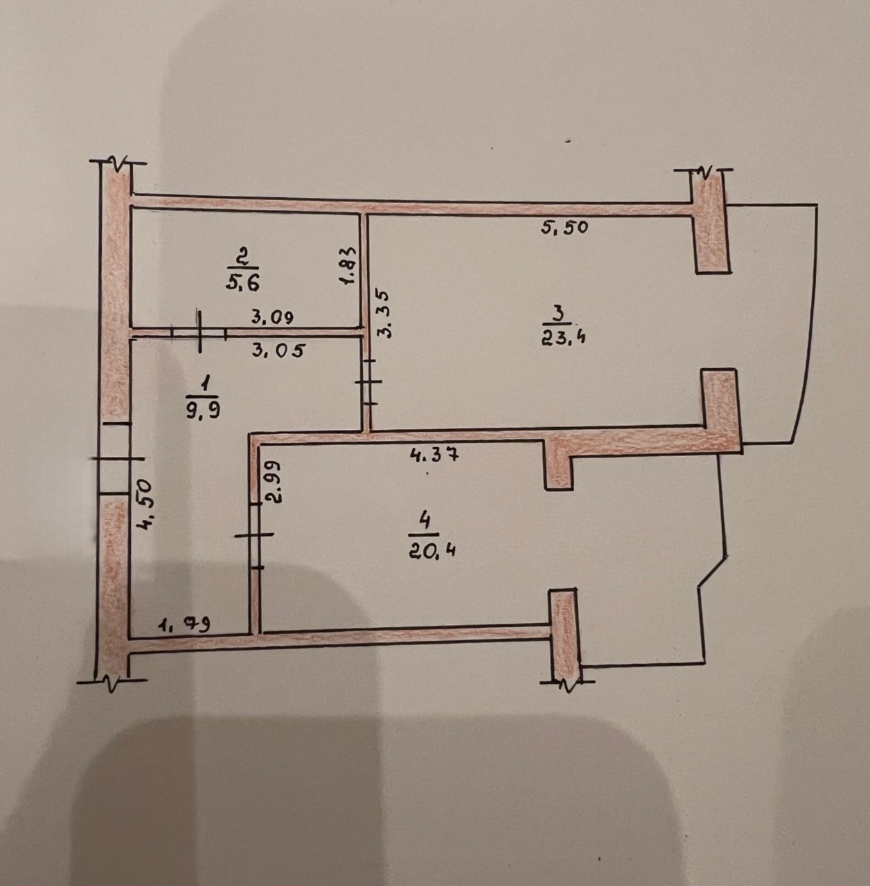 1-кімн. квартира